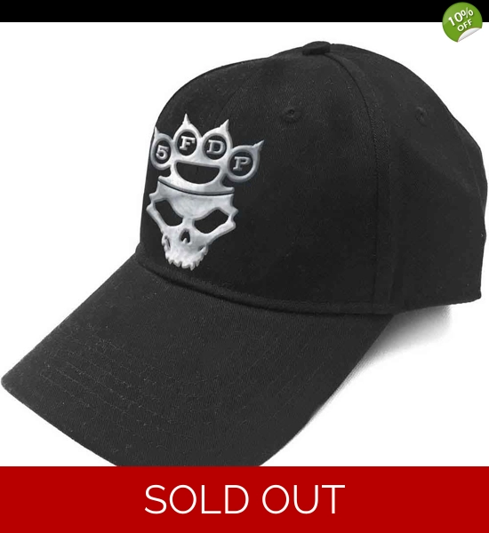 Five Finger Death Punch - Sonic Silver Logo Cap